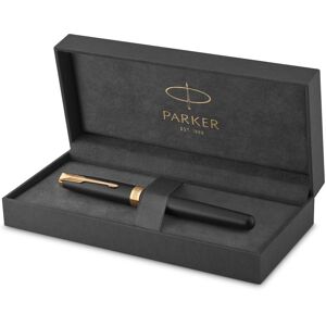 Parker Sonnet Fountain Pen Matte Black Lacquer with Gold Trim Fine Nib Gif Parker Sonnet Fountain Pen Matte Black Lacquer with Gold Trim Fine Nib Gif