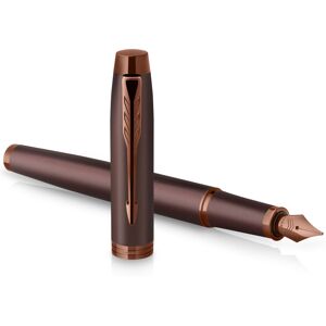 Parker IM Monochrome Fountain Pen Burgundy Finish and Trims Medium Point B Parker IM Monochrome Fountain Pen Burgundy Finish and Trims Medium Point B