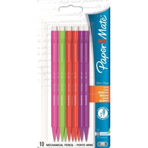 Paper Mate Non Stop Mechanical Pencil HB 0.7mm - Assorted Colours (Pack of 20) Paper Mate Non Stop Mechanical Pencil HB 0.7mm - Assorted Colours (Pack of 20)