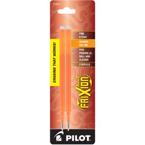PILOT FriXion Gel Ink Refills for Erasable Pens Fine Point 0.7 mm Orange Ink PILOT FriXion Gel Ink Refills for Erasable Pens Fine Point 0.7 mm Orange Ink