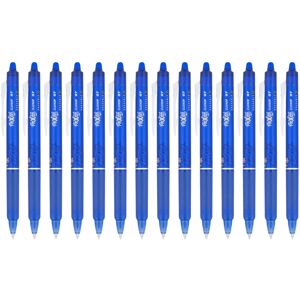 Pilot FriXion Clicker Erasable Gel Pens Fine Point 0.7 mm Pack of 14 Blue Pilot FriXion Clicker Erasable Gel Pens Fine Point 0.7 mm Pack of 14 Blue