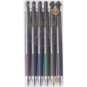 Pilot LJP120S46CCG Gel Ballpoint Pen Juice Up 0.4 Classic Glossy Colors 6 Co Pilot LJP120S46CCG Gel Ballpoint Pen Juice Up 0.4 Classic Glossy Colors 6 Co