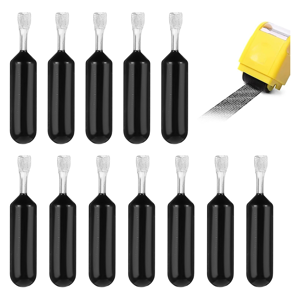 Kopinma 12Pc Ink Refills for Your ID Stamp Roller Refill Confidential to Cover Personal Kopinma 12Pc Ink Refills for Your ID Stamp Roller Refill Confidential to Cover Personal