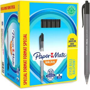 Paper Mate InkJoy 100RT Retractable Ballpoint Pens Medium Point (1.0mm) Blac Paper Mate InkJoy 100RT Retractable Ballpoint Pens Medium Point (1.0mm) Blac