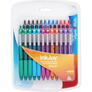 Paper Mate InkJoy 300RT Retractable Ballpoint Pen, Medium Point, Assorted Colors Paper Mate InkJoy 300RT Retractable Ballpoint Pen, Medium Point, Assorted Colors