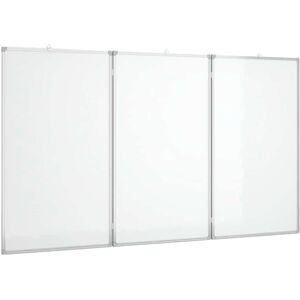 (120 x 80 x 1.7 cm) vidaXL Magnetic Whiteboard Foldable Writing Dry Erase White (120 x 80 x 1.7 cm) vidaXL Magnetic Whiteboard Foldable Writing Dry Erase White