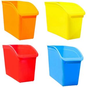 Unbranded (Red yellow blue an, One size) 4Pcs Magazine File Holder File Folder Organizers Unbranded (Red yellow blue an, One size) 4Pcs Magazine File Holder File Folder Organizers