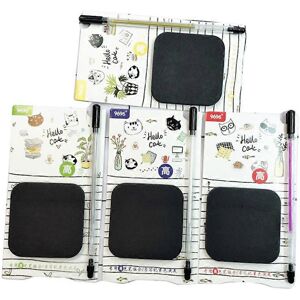 Unbranded (As show, One size) 50 Sheets Black Sticky Notes with Fluorescent Pen Set for Cr Unbranded (As show, One size) 50 Sheets Black Sticky Notes with Fluorescent Pen Set for Cr