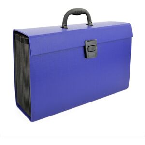 Rapesco 1553 19-Part Expanding Box File Document Organiser, A4+, Blue Rapesco 1553 19-Part Expanding Box File Document Organiser, A4+, Blue
