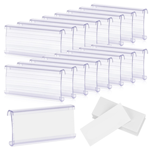 Unbranded Wire Shelf Label Holders with 100 Paper Inserts,Wire Label Holder Unbranded Wire Shelf Label Holders with 100 Paper Inserts,Wire Label Holder