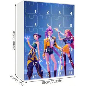 ETECHMART (H) New Kpop Demon Hunters Advent Calendar K Pop Demon Hunters Rumi Mira Zoey Ti ETECHMART (H) New Kpop Demon Hunters Advent Calendar K Pop Demon Hunters Rumi Mira Zoey Ti