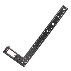 Typecat 40CM Precision Marking Right Angle Ruler 45/90 Degree Hole Industrial Typecat 40CM Precision Marking Right Angle Ruler 45/90 Degree Hole Industrial