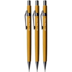Pentel 0.9mm (P209) Yellow P200 Series Automatic Mechanical Draughting Pencil Re Pentel 0.9mm (P209) Yellow P200 Series Automatic Mechanical Draughting Pencil Re