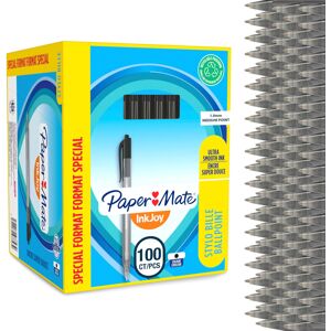 Paper Mate InkJoy 100RT Retractable Ballpoint Pens Medium Point (1.0mm) Blac Paper Mate InkJoy 100RT Retractable Ballpoint Pens Medium Point (1.0mm) Blac