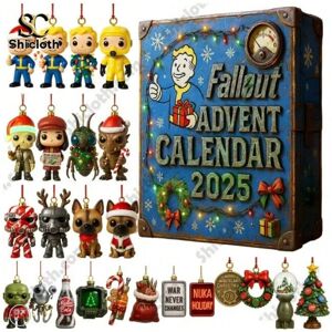 DQ LTD (2025 'Fallout' Advent Calendar Blind Box, 26*18*3CM) 2025 Christmas 'Fallout' A DQ LTD (2025 'Fallout' Advent Calendar Blind Box, 26*18*3CM) 2025 Christmas 'Fallout' A