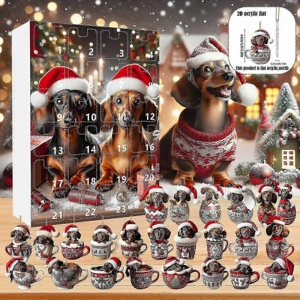 Unbranded 2025 Women's Advent Calendar: 24-Day Christmas Countdown with Dachshund Pendant Unbranded 2025 Women's Advent Calendar: 24-Day Christmas Countdown with Dachshund Pendant