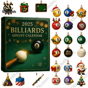 INIU (Billiards-themed Advent Calendar Blind Box, 26*18*3cm) New Billiards-themed Adv INIU (Billiards-themed Advent Calendar Blind Box, 26*18*3cm) New Billiards-themed Adv