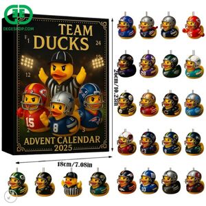 INIU (FL Duck Team Christmas Advent Calendar Blind Box, 26*18*3cm) New FL Duck Team C INIU (FL Duck Team Christmas Advent Calendar Blind Box, 26*18*3cm) New FL Duck Team C