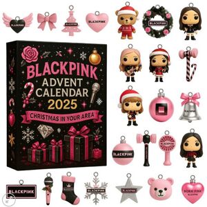 INIU (BLACKPINK 2025 Advent Calendar Blind Box, 26*18*3CM) BLACKPINK 2025 Advent Cale INIU (BLACKPINK 2025 Advent Calendar Blind Box, 26*18*3CM) BLACKPINK 2025 Advent Cale