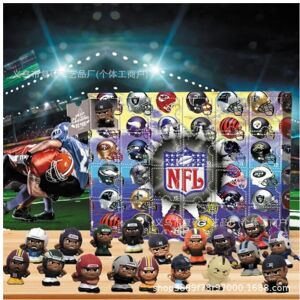 INIU (Football Blind Box) In Stock New NFL Advent Calendar 2024 Super Bowl Christmas INIU (Football Blind Box) In Stock New NFL Advent Calendar 2024 Super Bowl Christmas