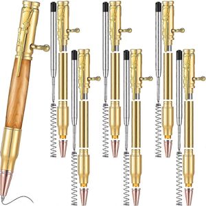 Unbranded For Set Of 6 Slim Pens Multicolor Wooden Swivel Pen Set With Refill Shaft Bolton Unbranded For Set Of 6 Slim Pens Multicolor Wooden Swivel Pen Set With Refill Shaft Bolton
