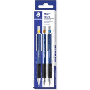 STAEDTLER 775 SC WP3 Mars Micro Mechanical Pencils - 0.3 mm, 0.5 mm, 0.7 mm (Pac STAEDTLER 775 SC WP3 Mars Micro Mechanical Pencils - 0.3 mm, 0.5 mm, 0.7 mm (Pac