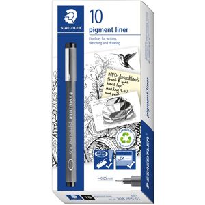 STAEDTLER 308 005-9 Pigment Liner Fineliner Pen for Writing & Technical Drawing STAEDTLER 308 005-9 Pigment Liner Fineliner Pen for Writing & Technical Drawing