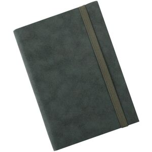 Unbranded Leather Travel Diary Notebook, Green A5 Size Notepad with Writing Supplies, Soft Unbranded Leather Travel Diary Notebook, Green A5 Size Notepad with Writing Supplies, Soft