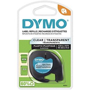 Dymo DYM16952 Authentic LetraTag Labeling Tape for LetraTag Label Makers Black Dymo DYM16952 Authentic LetraTag Labeling Tape for LetraTag Label Makers Black