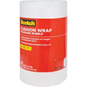 Scotch Cushion Wrap Protective Bubble for Shipping and Moving 12 in x 30 ft. 1 R Scotch Cushion Wrap Protective Bubble for Shipping and Moving 12 in x 30 ft. 1 R
