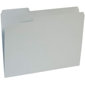 Staples 508895 Colored File Folders w/Reinforced Tabs Letter 3 Tab Gray 100/Box Staples 508895 Colored File Folders w/Reinforced Tabs Letter 3 Tab Gray 100/Box