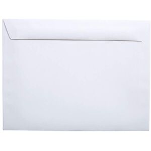 Staples 473009 Wove Side-Opening Booklet Envelopes 9-Inch X 12-Inch White 100/Bx Staples 473009 Wove Side-Opening Booklet Envelopes 9-Inch X 12-Inch White 100/Bx