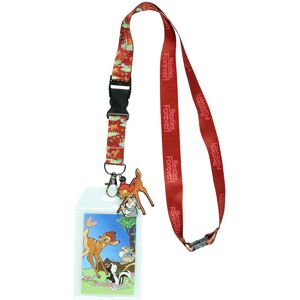Disney Bambi Besties Forever Lanyard with Clear ID Badge Holder and 2"""" Rubber Disney Bambi Besties Forever Lanyard with Clear ID Badge Holder and 2"""" Rubber