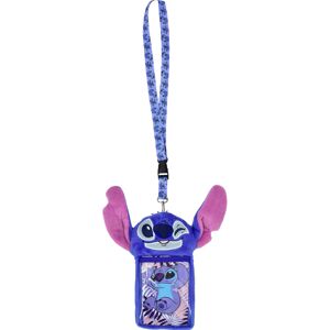 Disney Stitch Plush Lanyard ID Card and Badge Holder Blue Disney Stitch Plush Lanyard ID Card and Badge Holder Blue