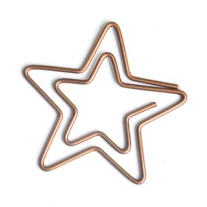 Unbranded 100Pcs Retro Christmas Star Paper Clips, Colorful Metal & Plastic Unbranded 100Pcs Retro Christmas Star Paper Clips, Colorful Metal & Plastic