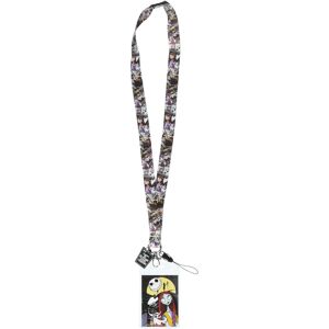 Disney Tim Burton's The Nightmare Before Christmas Jack & Sally Lanyard with Sof Disney Tim Burton's The Nightmare Before Christmas Jack & Sally Lanyard with Sof