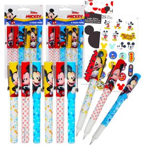 Disney Mickey Mouse Pen Gift Set - Bundle with 12 Pc Mickey Ballpoint Pens for B Disney Mickey Mouse Pen Gift Set - Bundle with 12 Pc Mickey Ballpoint Pens for B