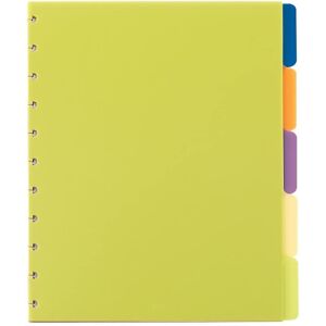 Staples? Arc Notebook Poly Index Dividers Letter-Sized Assorted Colors Set of 5 Staples? Arc Notebook Poly Index Dividers Letter-Sized Assorted Colors Set of 5