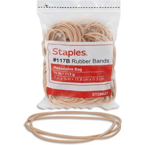 Staples 808016 Rubber Bands Size #117B Staples 808016 Rubber Bands Size #117B