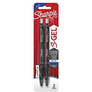 Sharpie S-Gel Blue Retractable Gel Pen 2 pk Sharpie S-Gel Blue Retractable Gel Pen 2 pk