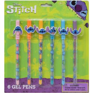 Disney Stitch 6 Pack Gel Pens Disney Stitch 6 Pack Gel Pens