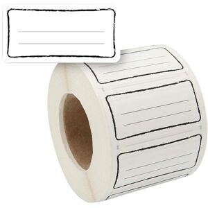 Unbranded 60x30mm Easy-To-Remove Stickers are Suitable for Jam Jars, Freezers, Food Contai Unbranded 60x30mm Easy-To-Remove Stickers are Suitable for Jam Jars, Freezers, Food Contai