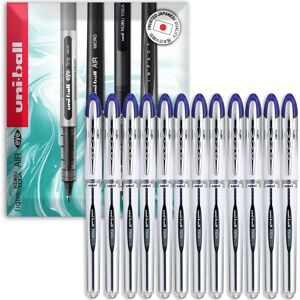 (Blue, Pack of 12) uni-ball UB-200 Vision Elite Rollerball Pen - 0.8mm (Blue, Pack of 12) uni-ball UB-200 Vision Elite Rollerball Pen - 0.8mm