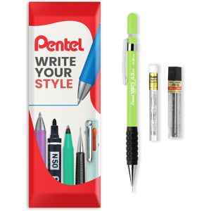 (Light Green) Pentel 120 Mechanical Pencil with Refills, Erasers (Light Green) Pentel 120 Mechanical Pencil with Refills, Erasers