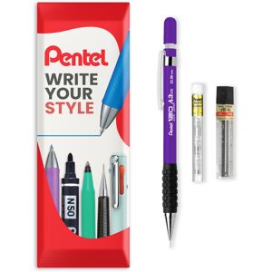 (Violet) Pentel 120 Mechanical Pencil with Refills, Erasers (Violet) Pentel 120 Mechanical Pencil with Refills, Erasers