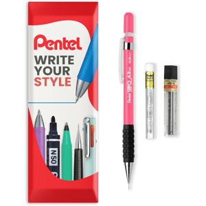 (Pink) Pentel 120 Mechanical Pencil with Refills, Erasers (Pink) Pentel 120 Mechanical Pencil with Refills, Erasers