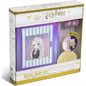 Kids Harry Potter Luna Lovegood Pull To Reveal Diary Stickers Pen & Topper 0014 Kids Harry Potter Luna Lovegood Pull To Reveal Diary Stickers Pen & Topper 0014