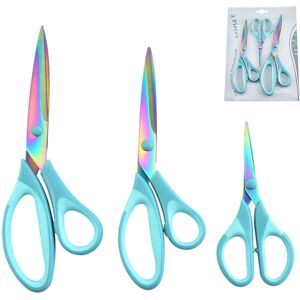 Unbranded Sewing Scissors Titanium Alloy Blade Multi-purpose Scissors Set 3 for Home Kitch Unbranded Sewing Scissors Titanium Alloy Blade Multi-purpose Scissors Set 3 for Home Kitch