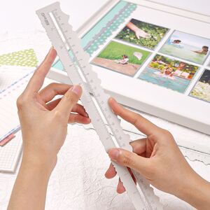 Unbranded KW-trio Steel Ruler for Paper Tearing Unbranded KW-trio Steel Ruler for Paper Tearing
