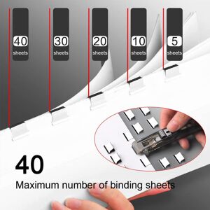 Unbranded Mini Clear Stapler with Reusable Staples Bundle Unbranded Mini Clear Stapler with Reusable Staples Bundle